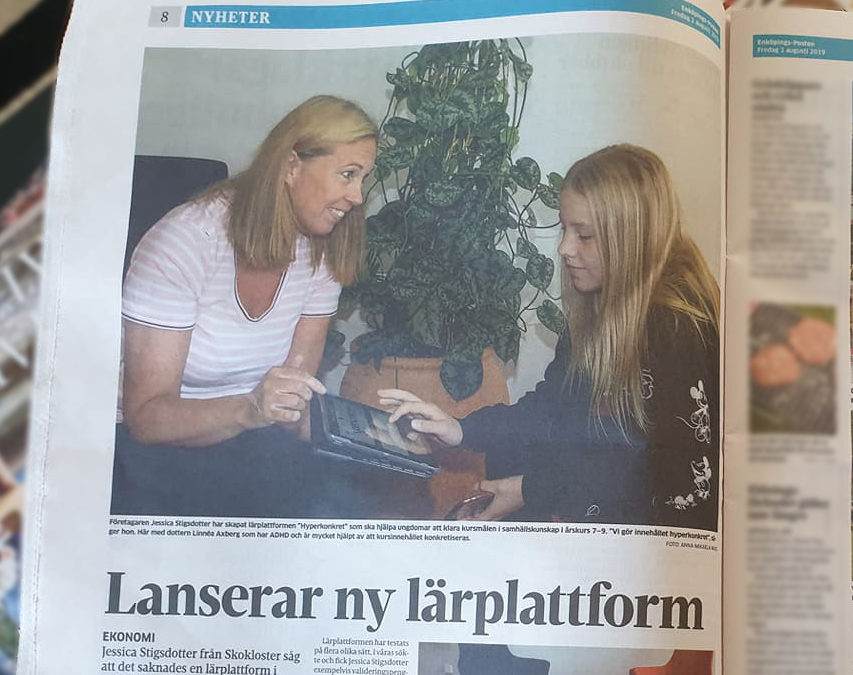 Lanserar ny lärplattform – EnköpingsPosten