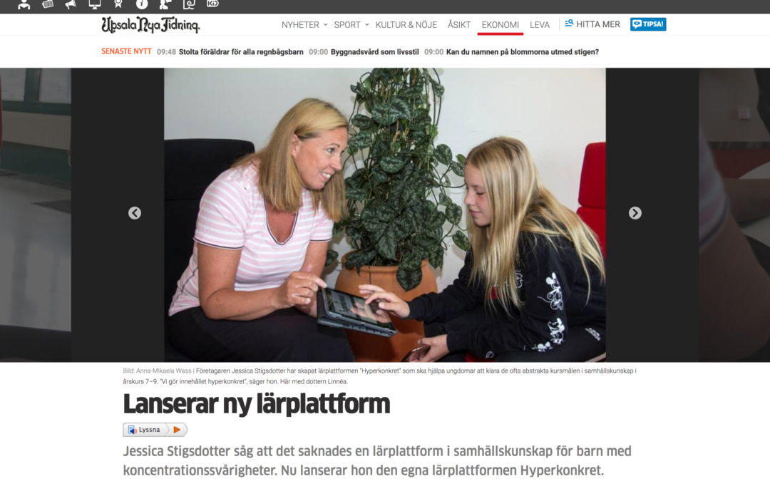 Lanserar ny lärplattform – UNT